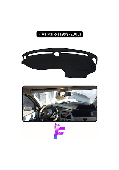 Fıat Palio 1999-2005 Uyumlu Ön Göğüs Örtüsü Yansıma Önleyici Kolay Montaj Oto Aksesuar E66 Siyah