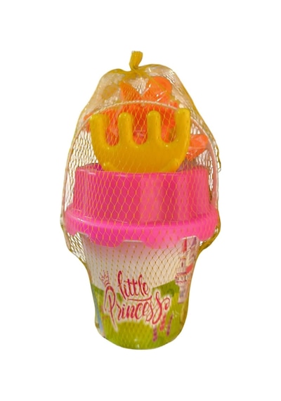 Heroes Toys Küçük Boy Resimli Kova Figürlü Ern-885-pembe