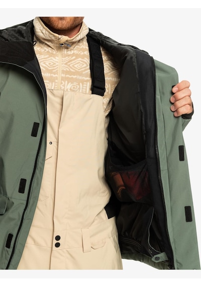 Quiksilver Eqytj03266 Mission Solid Jk Erkek Snowboard Ceketi 001