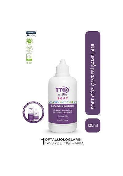 Tto Soft Tea Tree Oil Göz Çevresi Şampuanı 125 ML