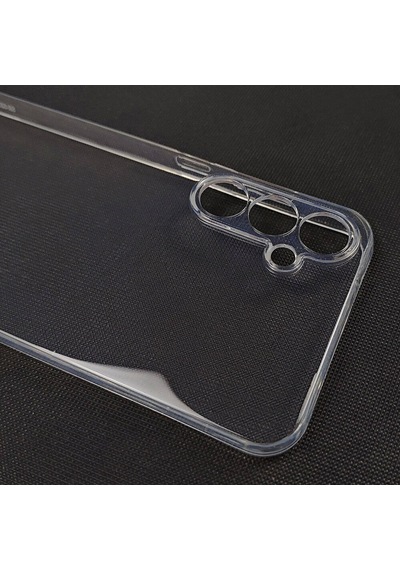 Zore Galaxy S23 Fe Uyumlu Msra Süper Silikon Kılıf-renksiz Renksiz