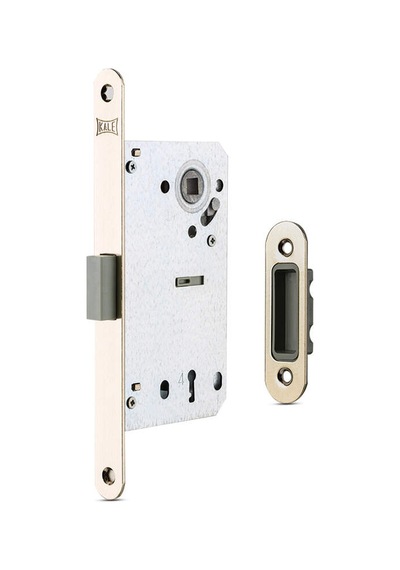 Kale Kilit Nikel Neodyum Mıknatıslı Aynalı İç Kapı Oda Sessiz Gömme Kilidi 50mm 231nn00002