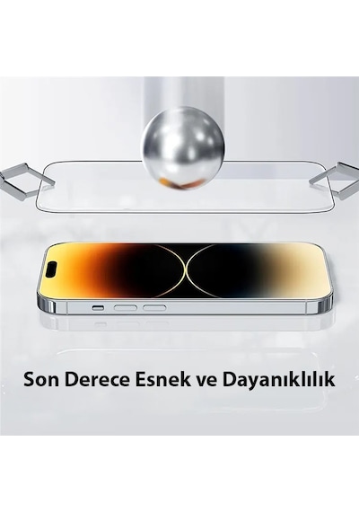 Baseus Corning Apple iPhone 15 Pro Uyumlu Eye-protection Cam Ekran Koruyucu