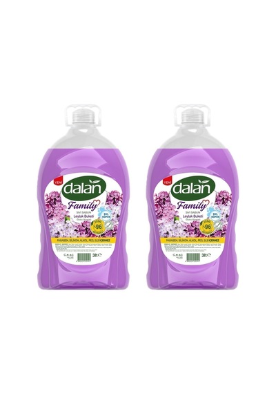 Family Sıvı Sabun Leylak 3 Lt X 2 Adet