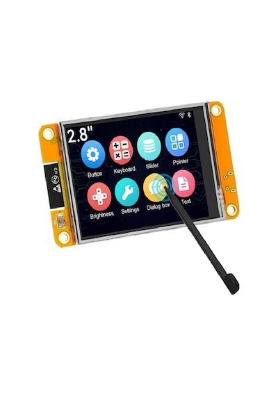 Esp32 Geliştirme Kartı 2.8 Inç 240x320 Akıllı Dokunmatik Tft Lcd Modül Lvgl Wifi Bluetooth Wroom Arduino Uyumlu