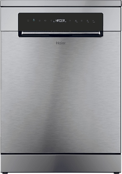 HAIER XF 4C7S0X-17 C Enerji Sınıfı 14 Kişilik 10 Programlı Wi-Fi + Bluetooth Bağlantılı Bulaşık Makinesi Inox