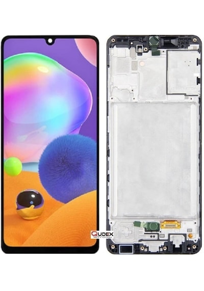 Samsung Uyumlu Galaxy A31 Sm-a315f/ds Lcd Ekran Dokunmatik Çıtalı Q