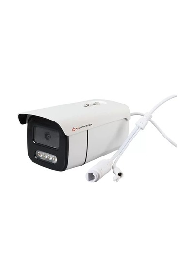 Hubrendy Sh Powermaster Pm-19419 3-4mp Ipc 4 Warm Led Metal Kasa Poeli Ip Bullet Kamera