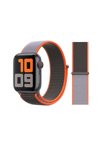 Apple Watch 42mm Uyumlu Hasır Kordon Krd-03 - 54-vitamin C - T11065