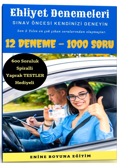 Ehliyet Denemeleri 12 Deneme