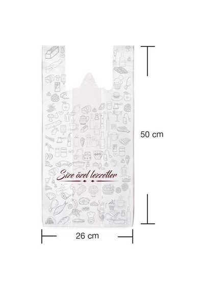 Hışır Poşet Orta Boy 26X50 Cm - 150 Adet N11.817