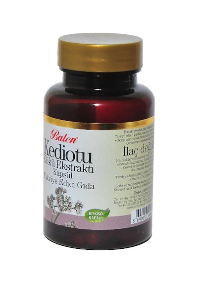 Balen Kediotu Kökü Ekstraktı Kapsülü 375 MG x 80 Adet Kedi Otu