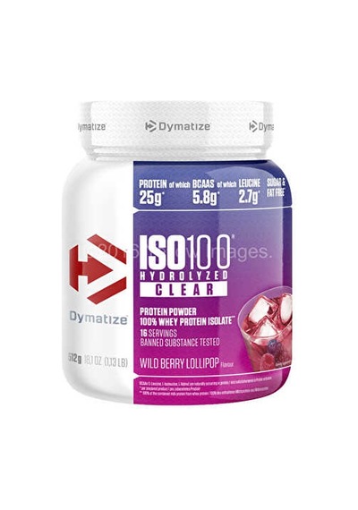 Dymatize Iso 100 Hydrolyzed Clear Whey Protein Tozu 512 Gr - Kırmızı Meyveler Karışık
