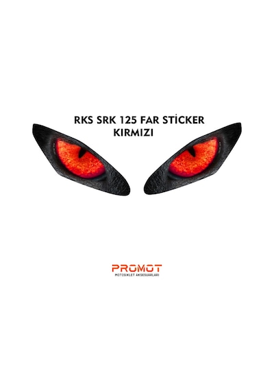 Far Kaplama Rks Srk 125r Uyumlu Kırmızı Nötr