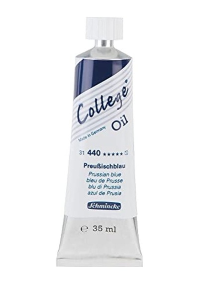 35ml Kolej Yağı Prusya Mavisi Yağlı Boya 31 440 009 0,15 L