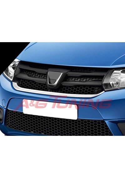 Dacia Sandero Krom Ön Panjur 2013-2016 1Prç Paslanmaz Çelik N11.4888