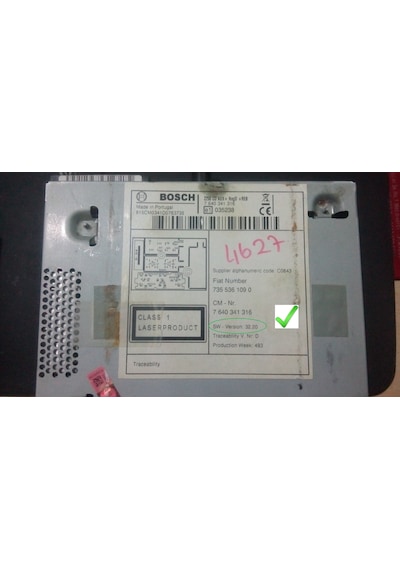 Linea Fiorino Nemo Bipper Punto Bosch Marka Sw Versiyonu 32.01 Teypleri İçin Bluetooth Modülü