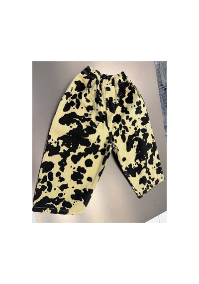 Poala Kids Kamuflaj Balloon Jeans Çok Renkli