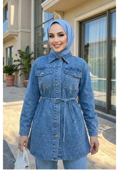 Hb Harma Time Butik Kadın Taş İşlemeli Açık Kot Mavi Tunik Pantolon İkili Takım Açık Mavi Açık Mavi Hb Harma Time Butik Kadın Taş İşlemeli Açık Kot Mavi Tunik Pantolon İkili Takım Açık Mavi Açık Mavi