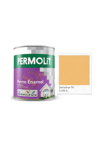 Permolit Enamel Sentetik Yağlı Boya Şampanya 0.250 Lt. 250 ML