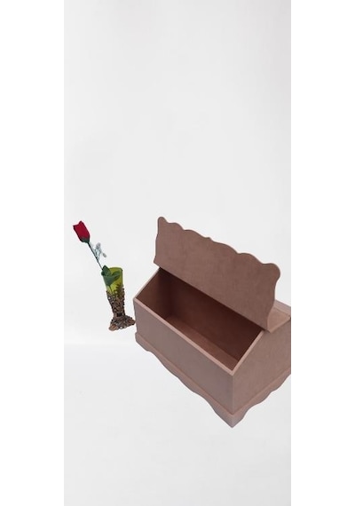 Hobi Dekoratif Takım Çantası Model HAM Ahşap MDF El Yapımı