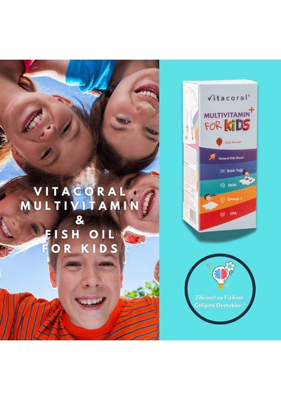 Multivitamin & Fish Oil Complex For Kids 150 ML