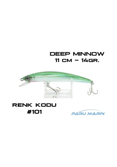 3410 Deeplure Deep Minnow 110Mm 14Gr Renk: 101 (547172278)