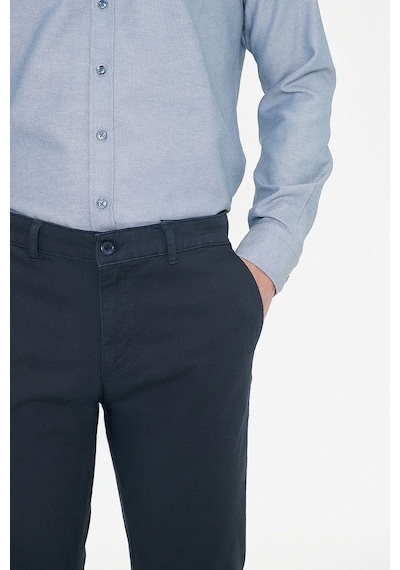 Ac&Co / Altınyıldız Classics Slim Fit Dar Kesim Pamuklu Esnek  Chino Erkek Pantolon - Lacivert