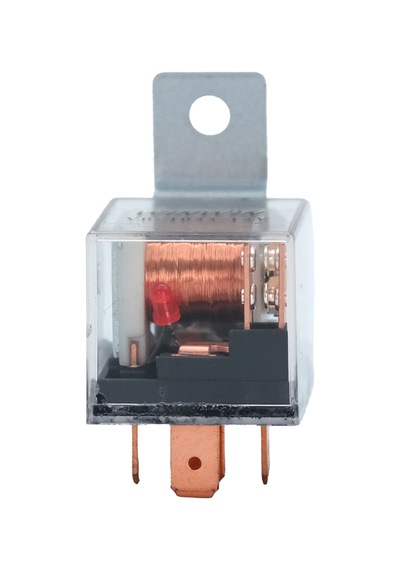 12v Röle 5 Uçlu 50/60 A Işıklı Şeffaf Çift Platin 30-85-86-87-87a