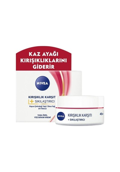 Nivea   +  45+ Yaşa Özel Yüz Bakım 50 ML