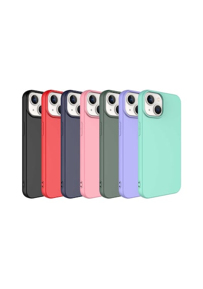 Apple Uyumlu iPhone 14 Plus Uyumlu Zore Mara Lansman Kılıf-koyu Yeşil Koyu Yeşil -
