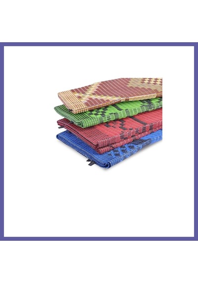 Bezos Plastik 120x230 Hasır Kilim Nıda Çok Renkli