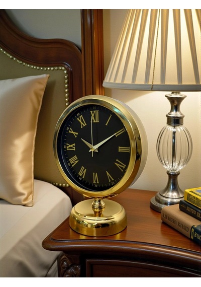 Prestige Gold Roma 25 X 20 Cm Metal Masa Saati Çok Renkli