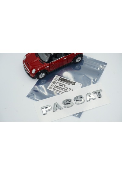 Volkswagen Passat B6 B7 Bagaj 3M 3D Krom Abs Logo Amblem