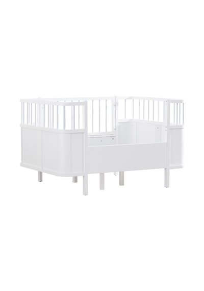 Siesta Büyüyen Beşik 90x130, Siesta Karyola 90x190 - Beyaz