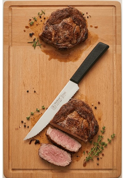 Biftek Et Steak Bıçağı Lazerli Tırtıklı Bıçak Nusret'in Et Kesme Bıçağı Sürmene Sürbisa 61107