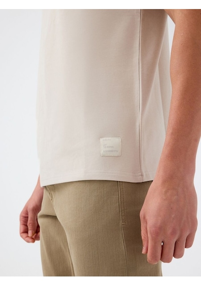 LOFT Regular Fit Erkek Tshirt K.kol Lf2040581 Q1.v1 Taş