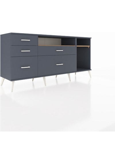 Hyperion Konsol 2 Raflı 5 Çekmeceli 176x44x83 Antrasit-çam/antrasit Çam/antrasit Hyperion Konsol 2 Raflı 5 Çekmeceli 176x44x83 Antrasit-çam/antrasit Çam/antrasit