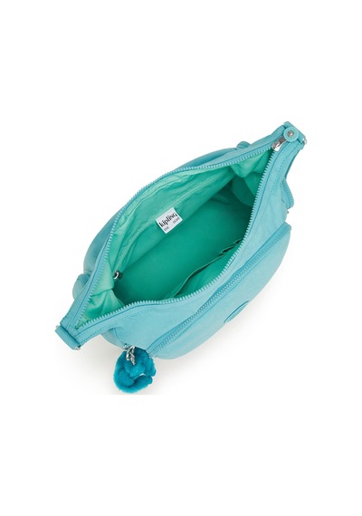 Kıplıng Gabb Orta Boy Omuz Çantası Yeşil Deepest Aqua Yeşil