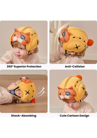 Mambobaby Bebek Koruma Başlığı - Captain Kitty