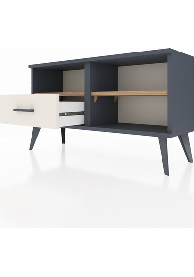 Arges Şifonyer 2 Raflı Tek Çekmeceli 88x30x48 Antrasit-çam/aytaşı Çam/aytaşı Arges Şifonyer 2 Raflı Tek Çekmeceli 88x30x48 Antrasit-çam/aytaşı Çam/aytaşı