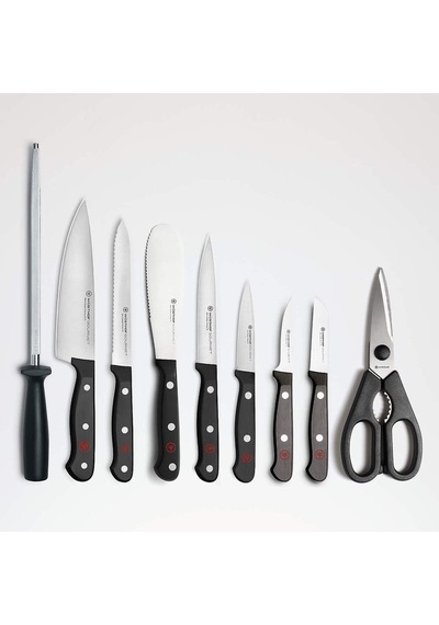 Wüsthof Gourmet 10 Parçalı Akasya Bıçak Bloğu Seti Takımlar Çok Renkli