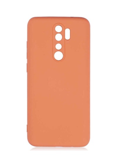 Xiaomi Redmi Note 8 Pro Kılıf Zore Mara Lansman Kapak Turuncu