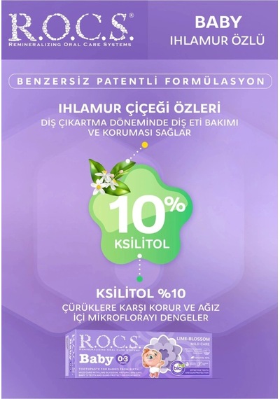 Mey İthalat .baby Diş Macunu 0-3 Yaş 35 Ml Ihlamur Renkli