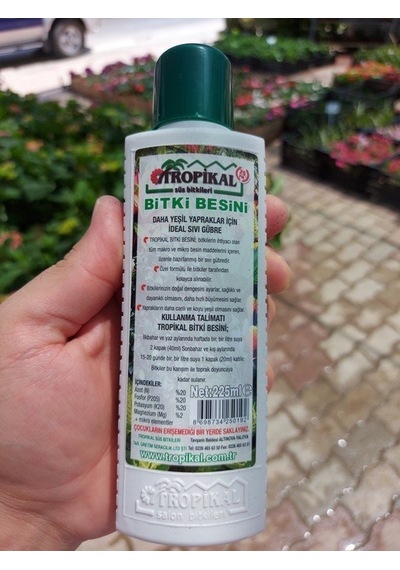 TROPİKAL Daha Yeşil Yapraklar İçin Bitki Besini – 225ml