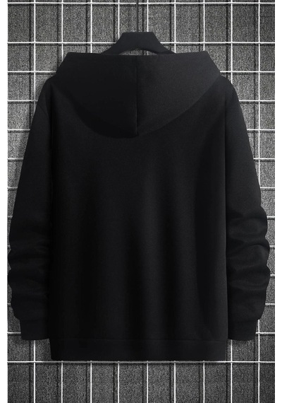 Uyguntarz Unisex Itachi Uchiha Baskılı Sweatshirt siyah
