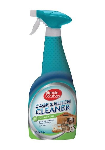Simple Solution Cage & Hutch Cleaner Evcil Hayvan Kulübesi Ve Kafesi Temizleyici Koku Ve Leke Giderici Ahşap Metal Ve Plastik Yüzeyler İçin 500 Ml 0