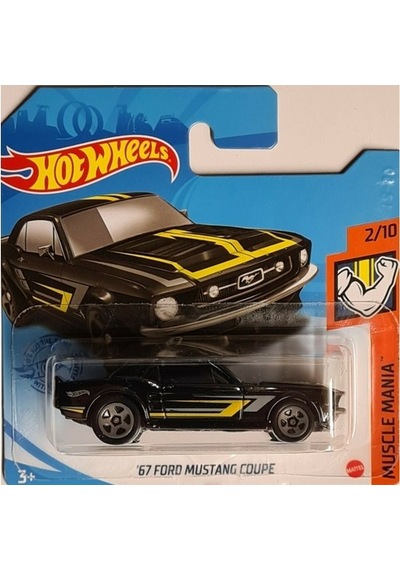 Hot Wheels Hotwheels Hot Wheels '67 Ford Mustang Coupe Muscle M