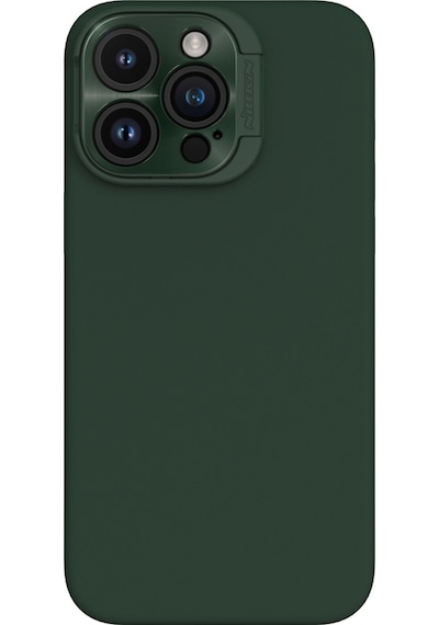 Nillkin Apple Uyumlu iPhone 15 Pro Max Stand Özellikli Lens Koruyuculu Lansman Kılıf Yeşil