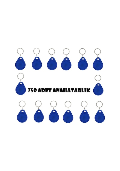 Electrimax Proximity Tag Manyetik Anahtarlık - 750 Adet Proximit